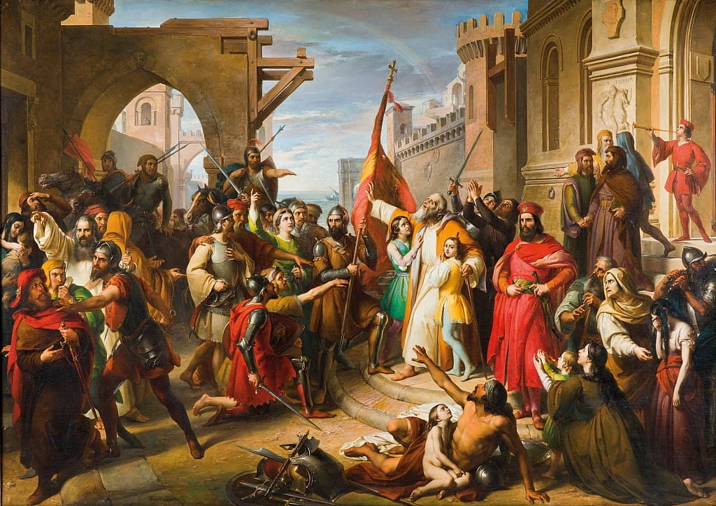 Giuramento degli Anconetani - Museo Civico Francesco Podesti, Ancona